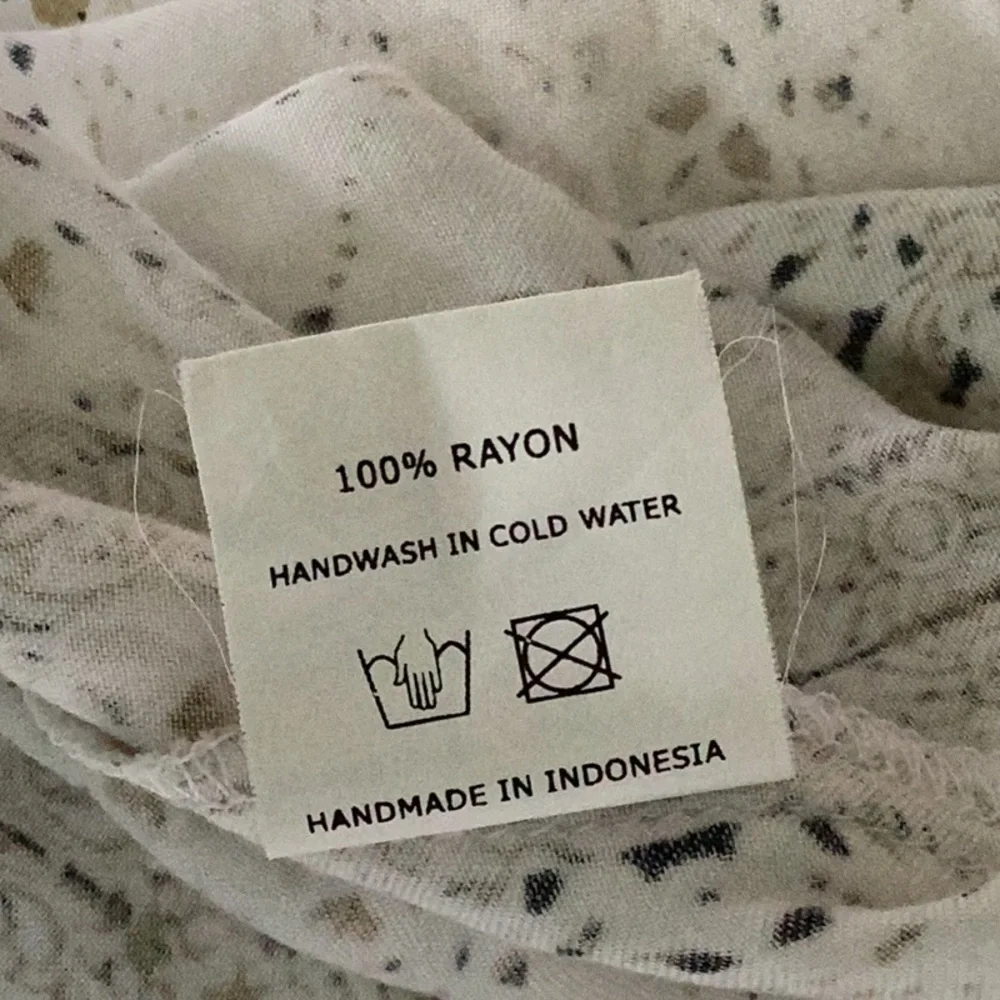 FAITHFULL THE BRAND Roman Mini Dress In Oasis Print Size Small - Picture 12 of 12